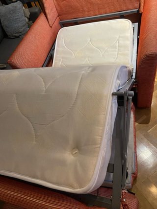 Sofá Cama Individual Naranja