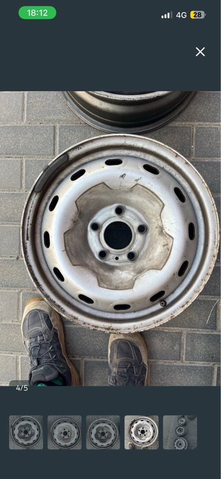 Llanta de acero para Renault Trafic III