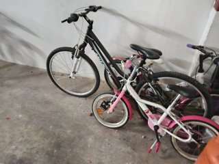 Bicicletas infantiles y adulto