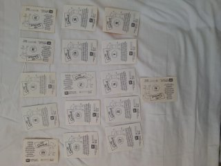 Lote cromos Los Simpson springfield 2 panini