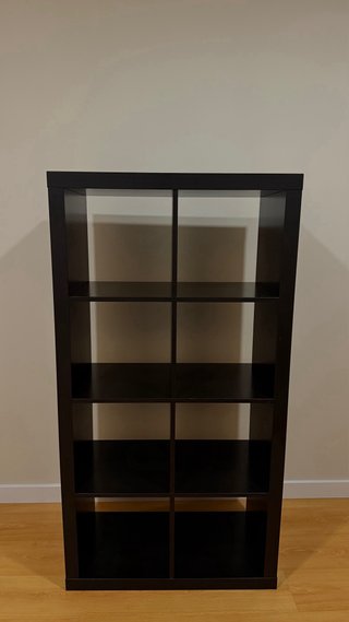 Estanterías negras Ikea Kallax