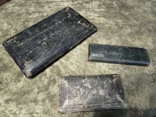 Estuches  Vintage de Compases y Plumines