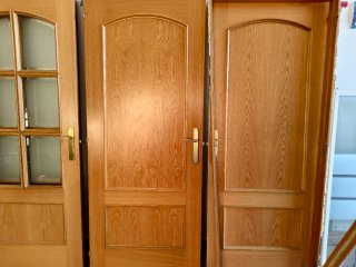 Puertas de Madera de Roble hay4 puertas ciegas