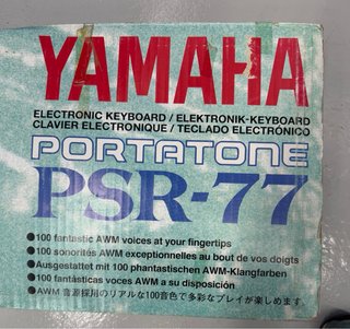 Teclado Yamaha PSR-77