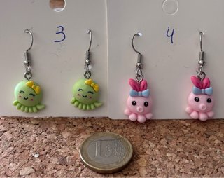 Pendientes de Pulpos