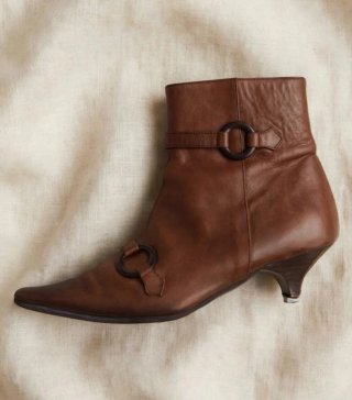 Botines de Piel Vintage , 37