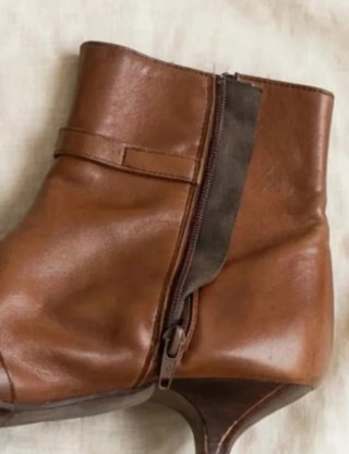 Botines de Piel Vintage , 37