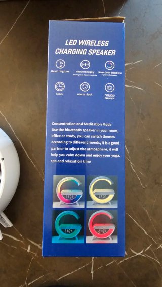 Altavoz Bluetooth con Lámpara LED BT3401