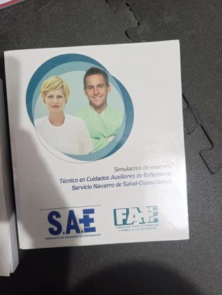 Libros oposición TCAE ( Navarra)