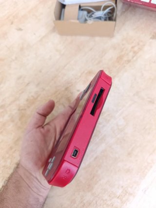 Nintendo 2ds roja videoconsola caja