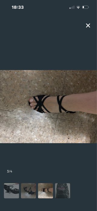 Zapatos de Baile de Salón Negros