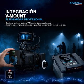 Batería V-Mount compacta 99Wh NUEVO
