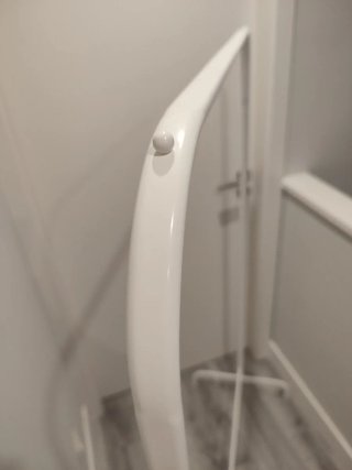 Burro perchero Ikea blanco