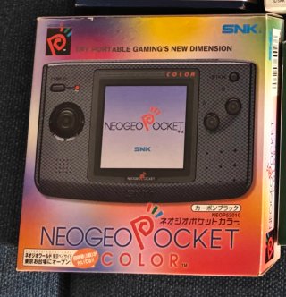 SNK Neo Geo Pocket Color Carbon Black