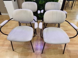 Set de 4 Sillas de Oficina