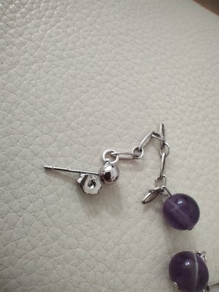 Pendientes de Plata con Amatista