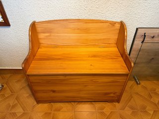 Banco de Madera con Arcón