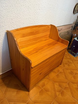 Banco de Madera con Arcón