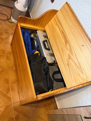 Banco de Madera con Arcón