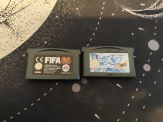 FIFA 06 + SSX 3 Game Boy Advance