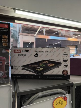 Plancha eléctrica H-K LINE 2500W XXL