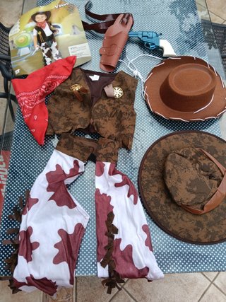 Disfraz Vaquero Niño 3-4 Años + Sombrero