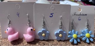 Varios modelos de  pendientes