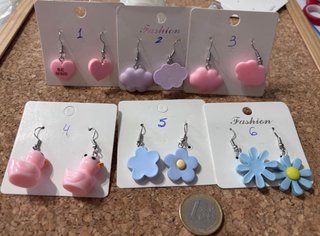 Varios modelos de  pendientes