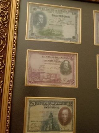 Lote Billetes Antiguos España Colección