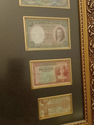 Lote Billetes Antiguos España Colección