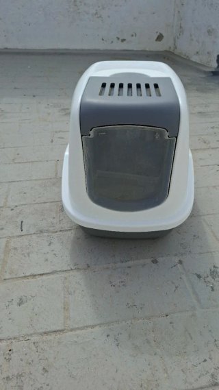 Arenero Cerrado para Gato
