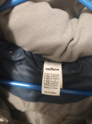 Chaqueta sin mangas azul Decathlon 12 años
