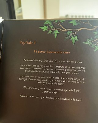 El retorno de Villarina un cuento de osos, urog...
