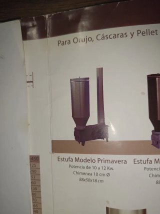 Estufa Modelo Primavera.