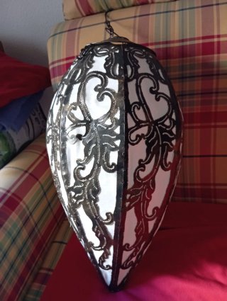Lámpara colgante en forma de gota