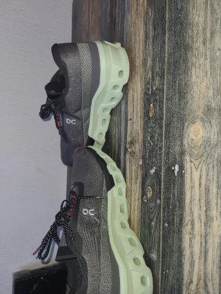 Zapatillas On Cloudmonster 2 Gris/Rosa