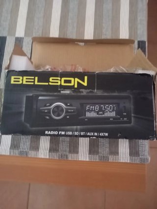 Radio para Coche Belson con USB y SD