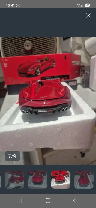Maqueta Burago Ferrari Monza SP1 1:18