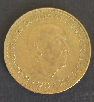 Moneda Franco 1957 y 1966