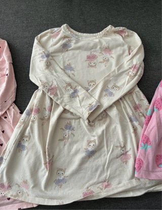Lote 3 vestidos niña H&M