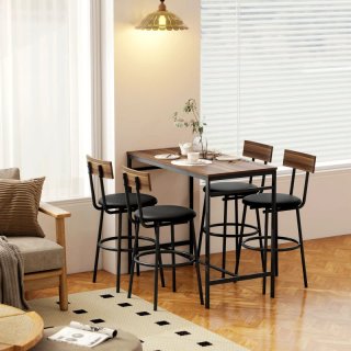 Mesa bar + taburetes 5 PIEZAS