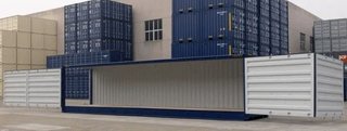 Contenedor marítimo nuevo 40 pies Doble puerta