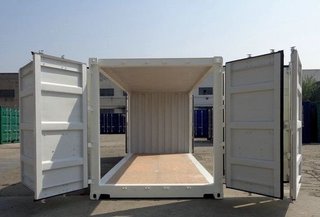 Contenedor marítimo nuevo 40 pies Doble puerta
