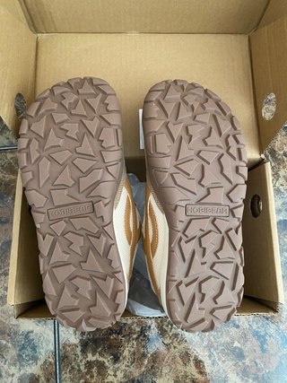 Zapatos barefoot Hobibear marrones/beige