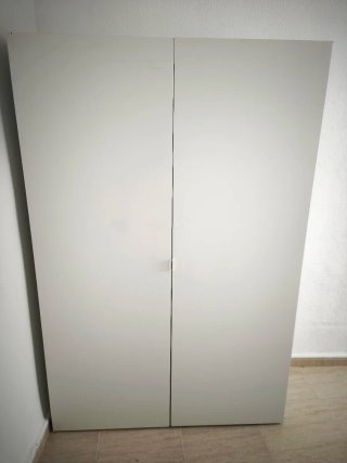 Armario Blanco de Dos Puertas, PAX