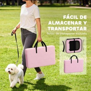 Parque para perros plegable