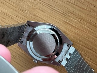 Reloj ESTILO Rolex Oyster 41mm Azul Automático
