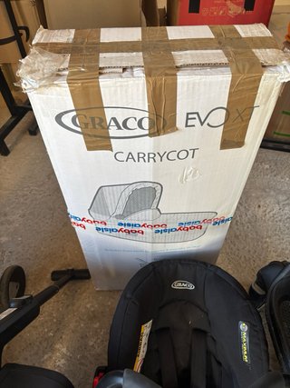 Trío Cochecito Bebé Graco Evo XT