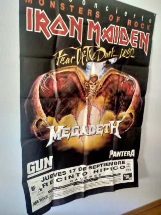 Cartel Monsters of Rock 1992 Cáceres