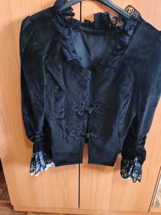 Chaqueta Goyesca Medieval Negra